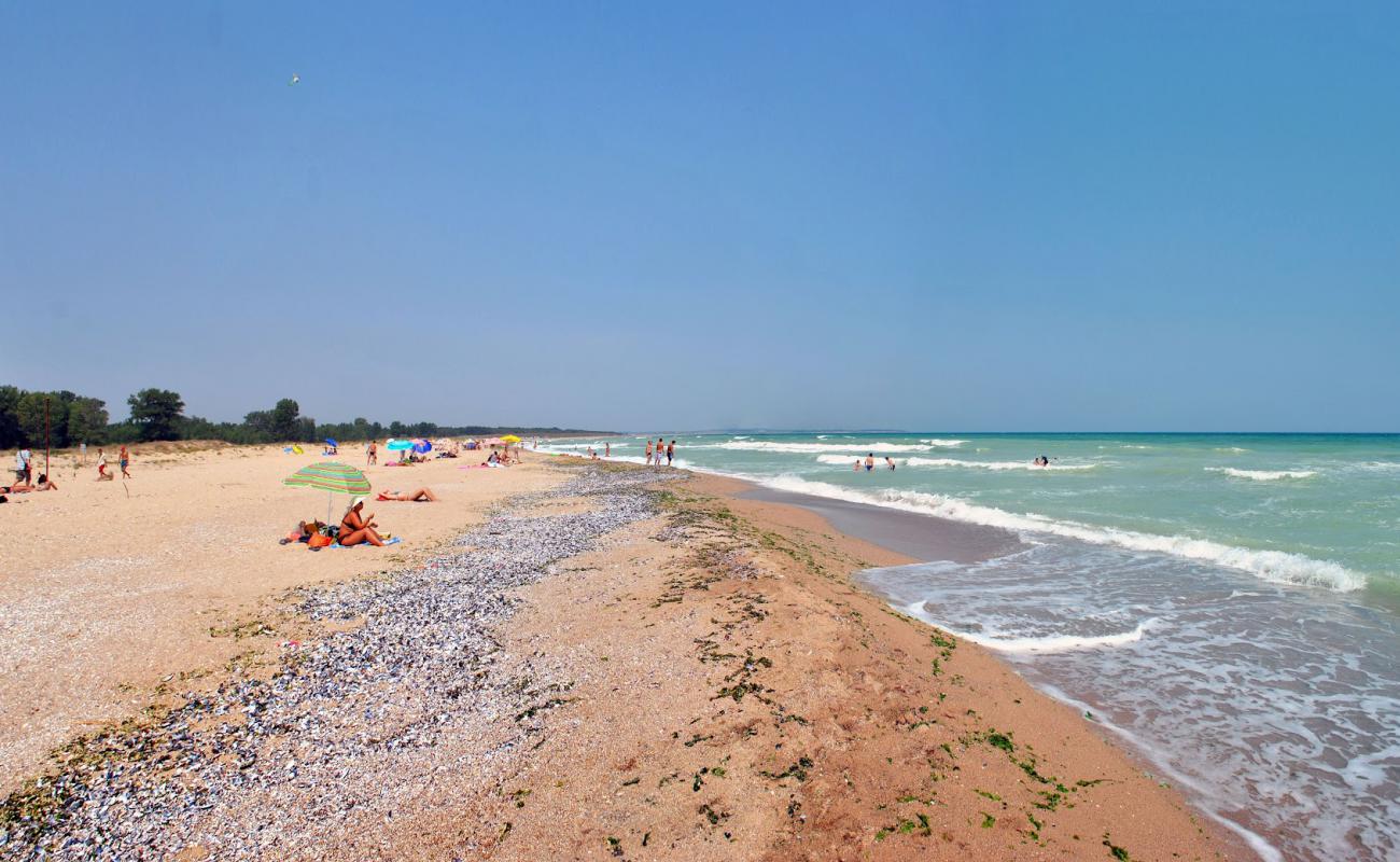 Krapets beach'in fotoğrafı açık bej kum yüzey ile