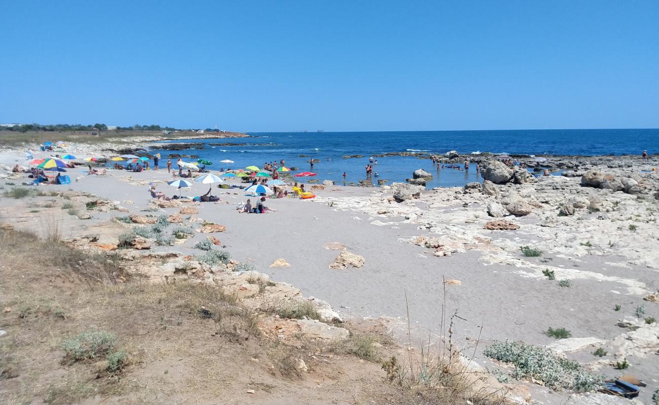 Plyazh Malkoto More'in fotoğrafı taşlı kum yüzey ile