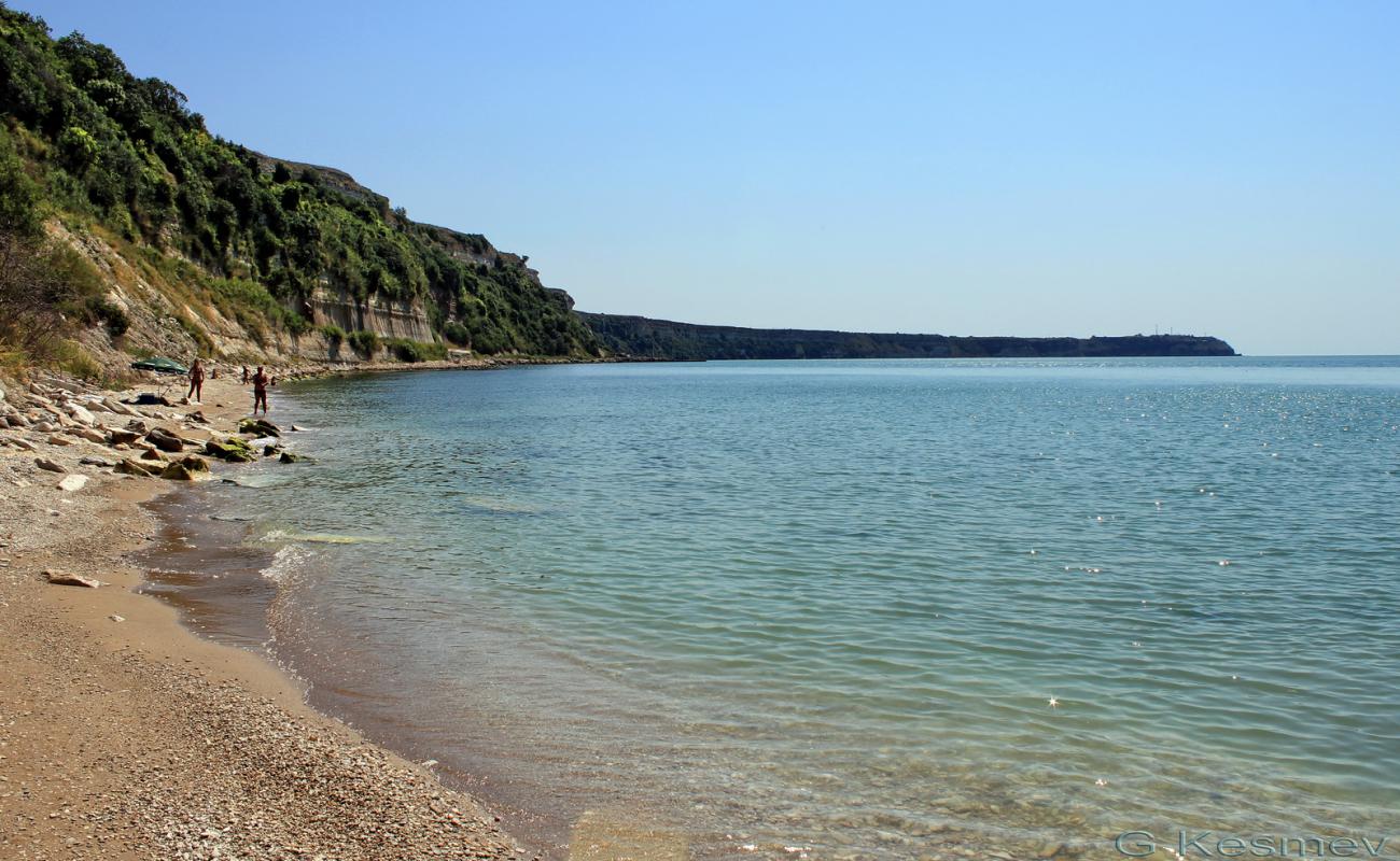 Plyazh Zelenka'in fotoğrafı hafif çakıl yüzey ile