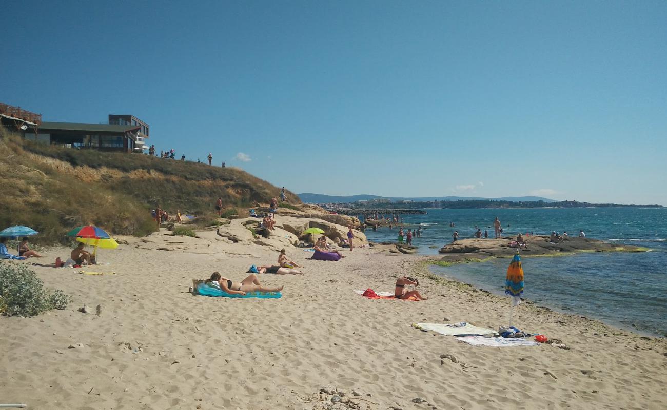 Ravda beach II'in fotoğrafı açık bej kum yüzey ile