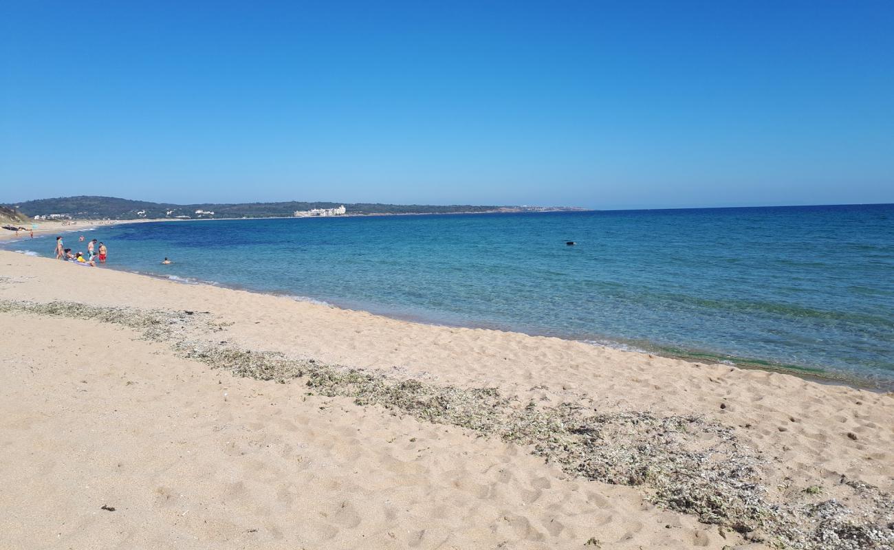 Shofjorski beach II'in fotoğrafı açık bej kum yüzey ile