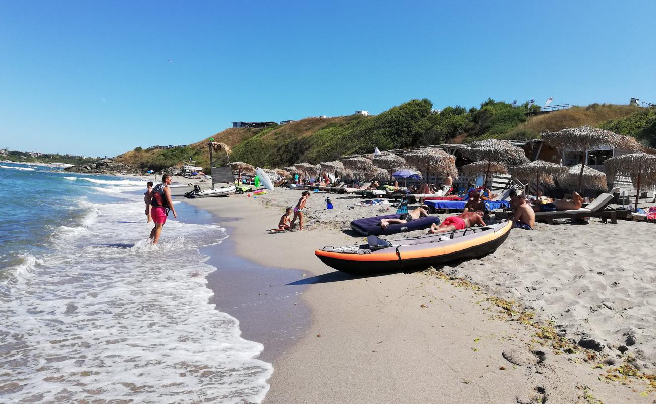 Dolphin Nude beach'in fotoğrafı beyaz kum yüzey ile