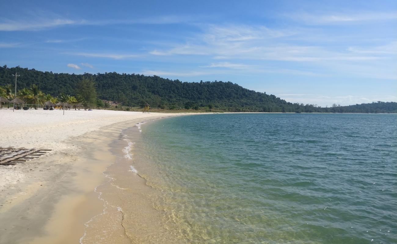 Dara Sakor Beach'in fotoğrafı parlak ince kum yüzey ile