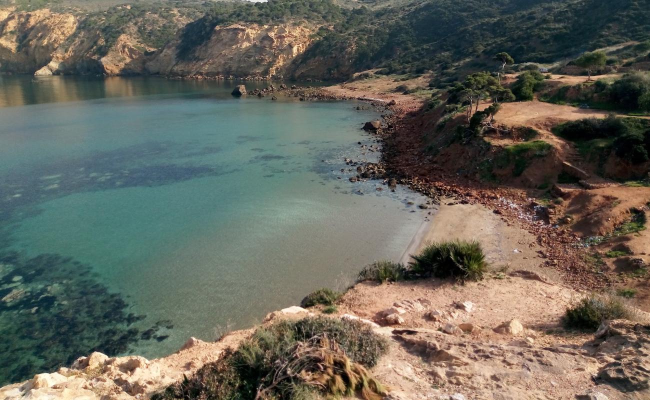 Mkhalled plage'in fotoğrafı taşlar yüzey ile