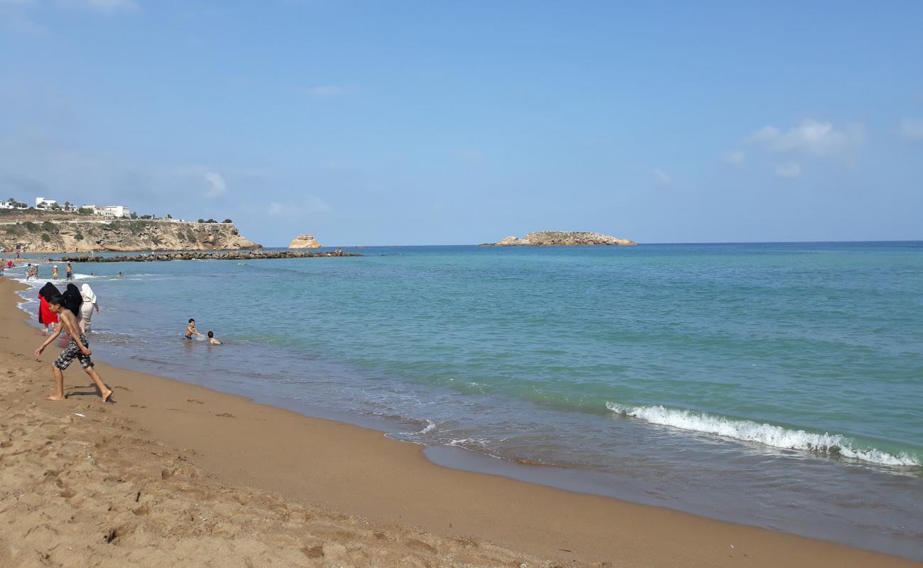 Plage Rachgoun'in fotoğrafı parlak kum yüzey ile