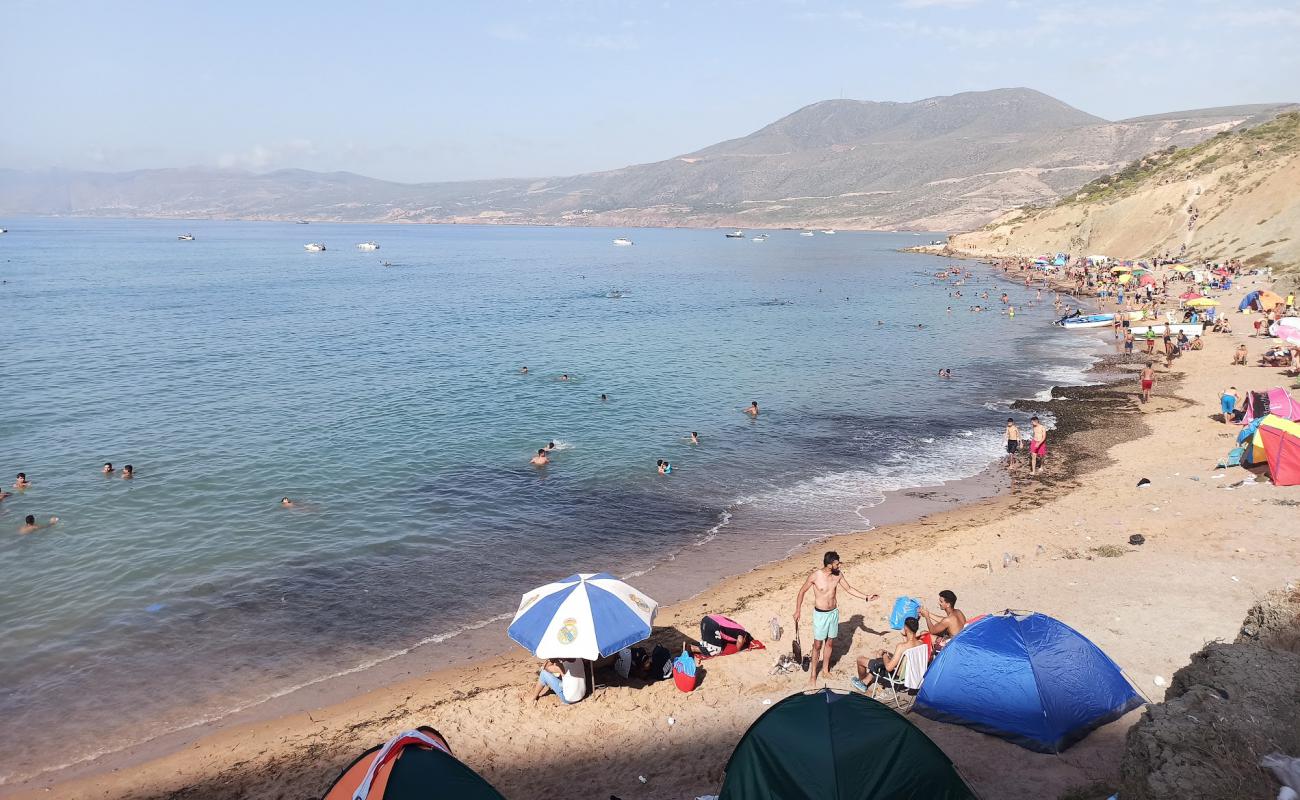 Plage Cap Rousseau'in fotoğrafı açık bej kum yüzey ile