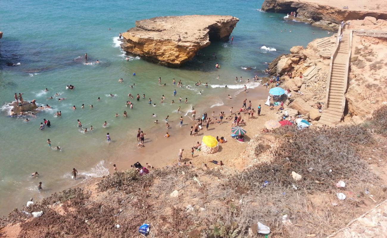 Sidi el-Ajal beach'in fotoğrafı parlak ince kum yüzey ile