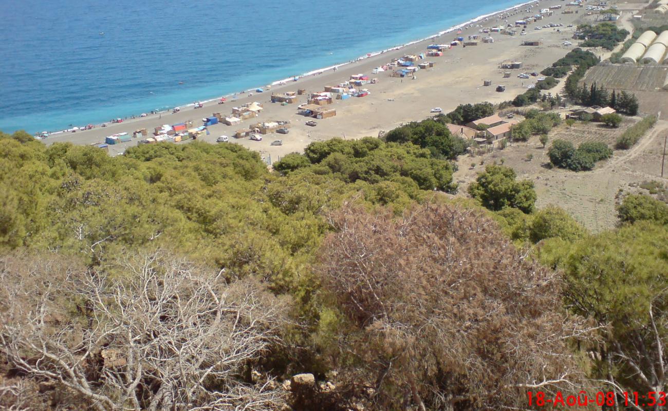 Plage Tighza'in fotoğrafı kayalık arazi yüzey ile
