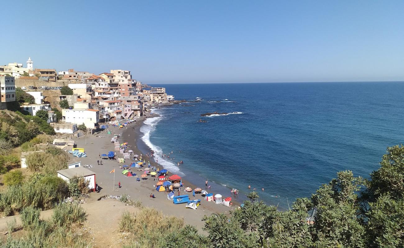 Belaj beach'in fotoğrafı hafif ince çakıl taş yüzey ile