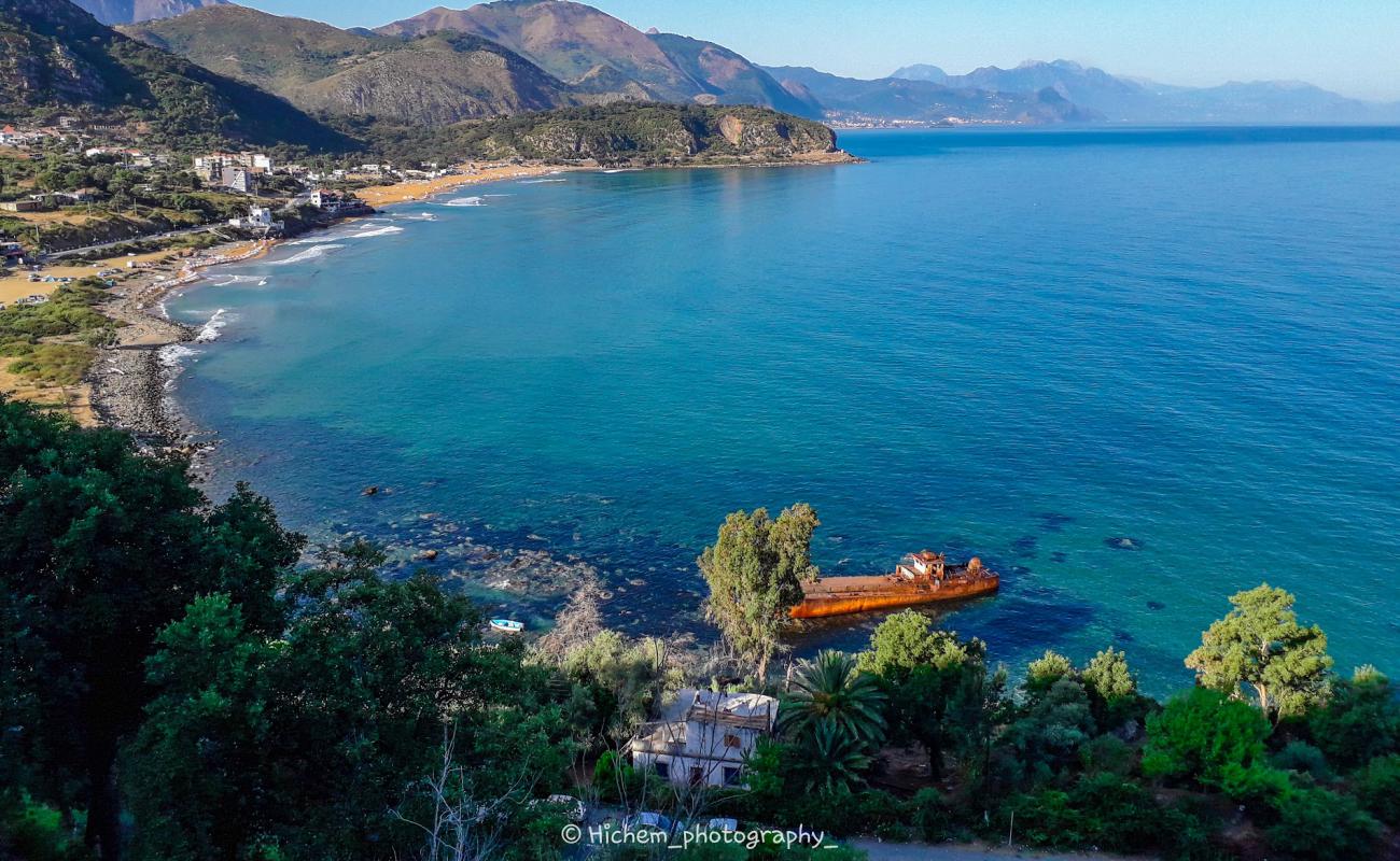 Aftis Beach'in fotoğrafı parlak kum yüzey ile