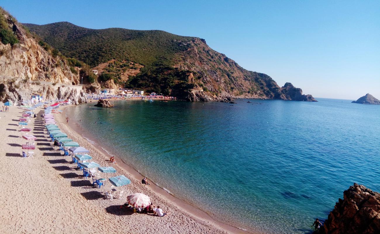 Plage Ravin des Lions (La Carriere)'in fotoğrafı hafif ince çakıl taş yüzey ile