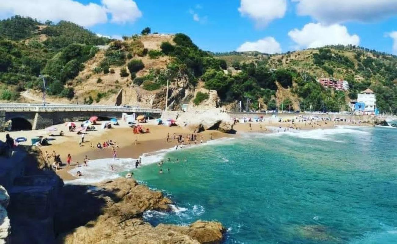 Plage Militaire'in fotoğrafı açık bej kum yüzey ile