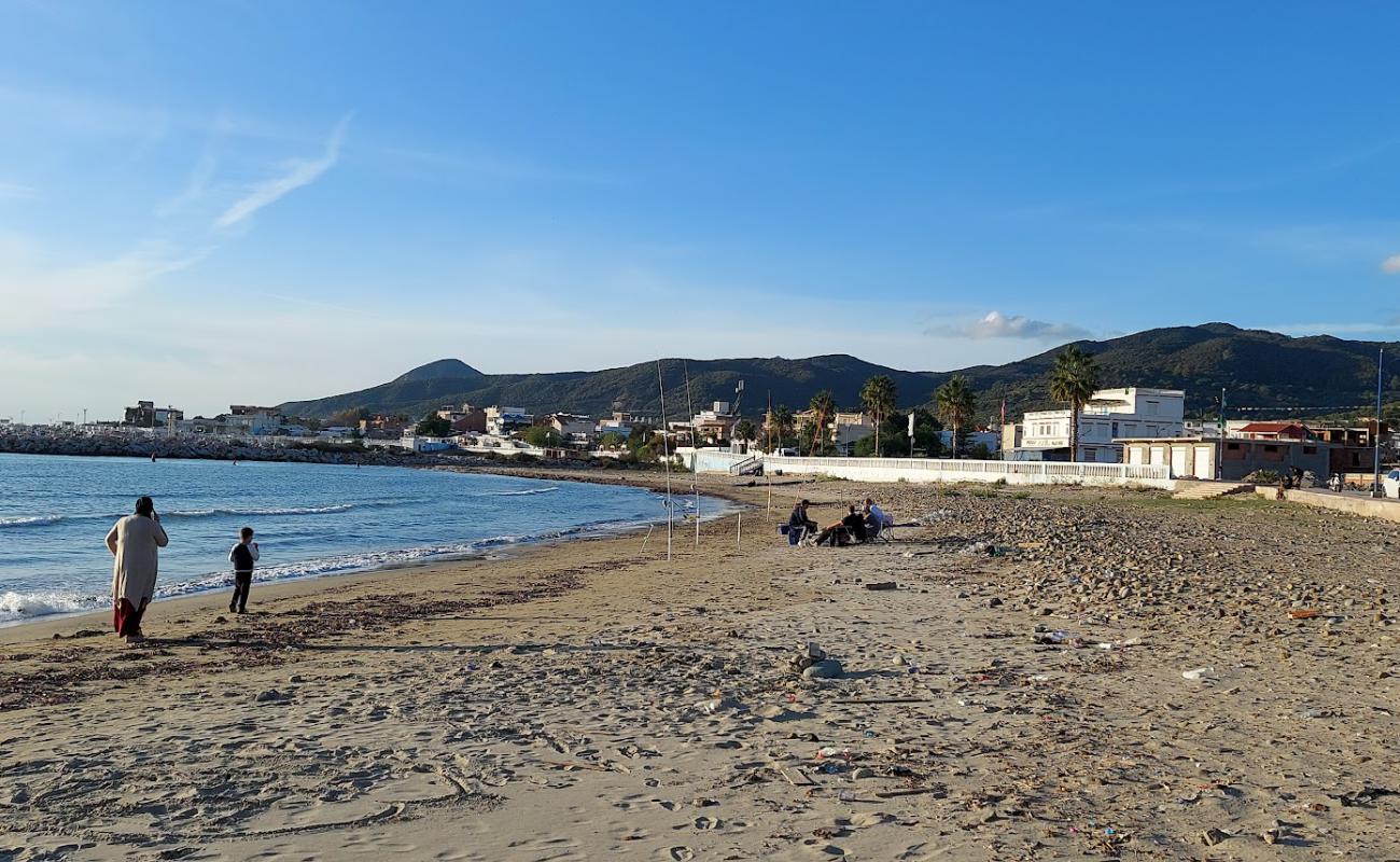 Plage De La Marsa Skikda'in fotoğrafı açık bej kum yüzey ile