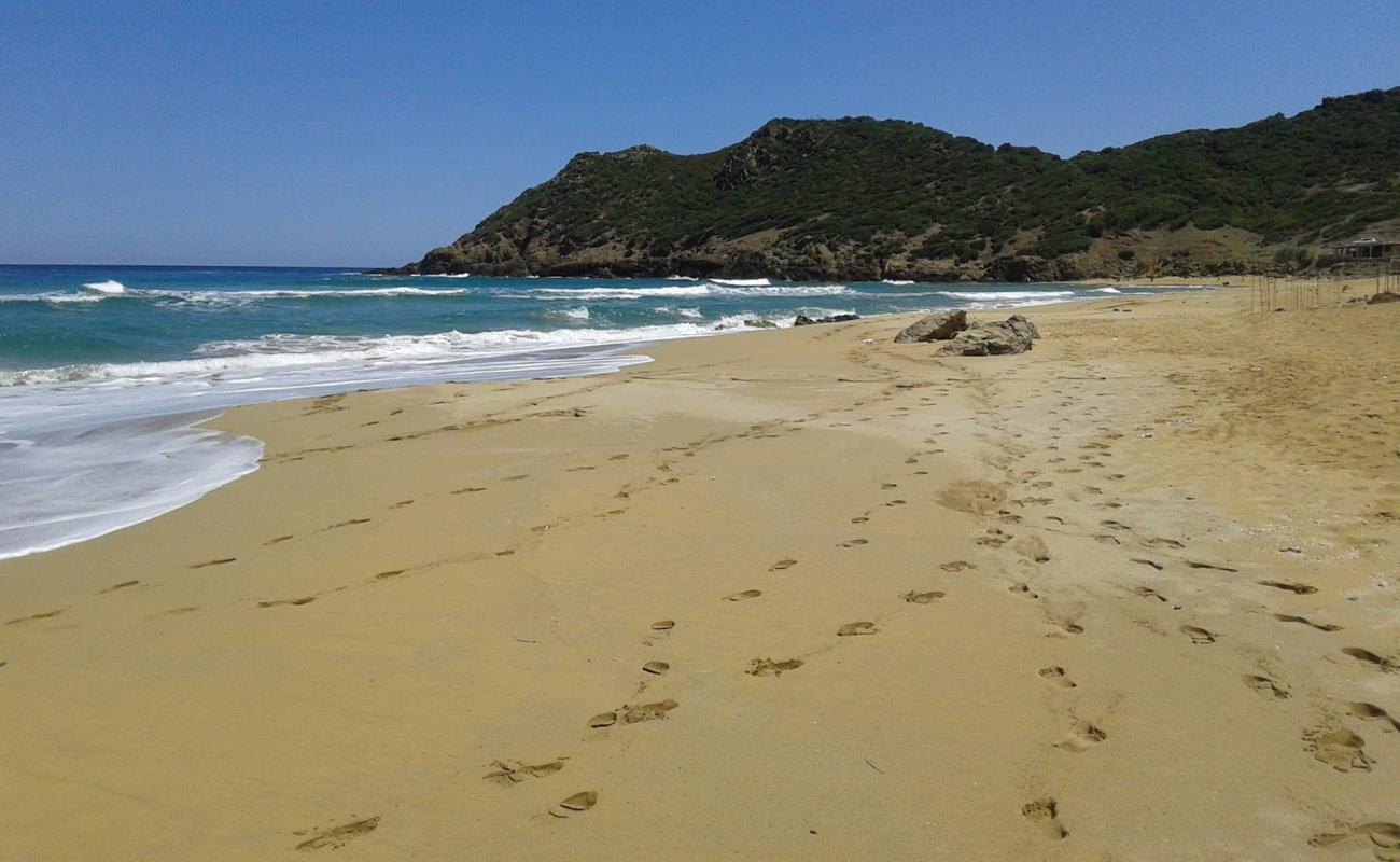 Plage De Sable Doré'in fotoğrafı açık bej kum yüzey ile