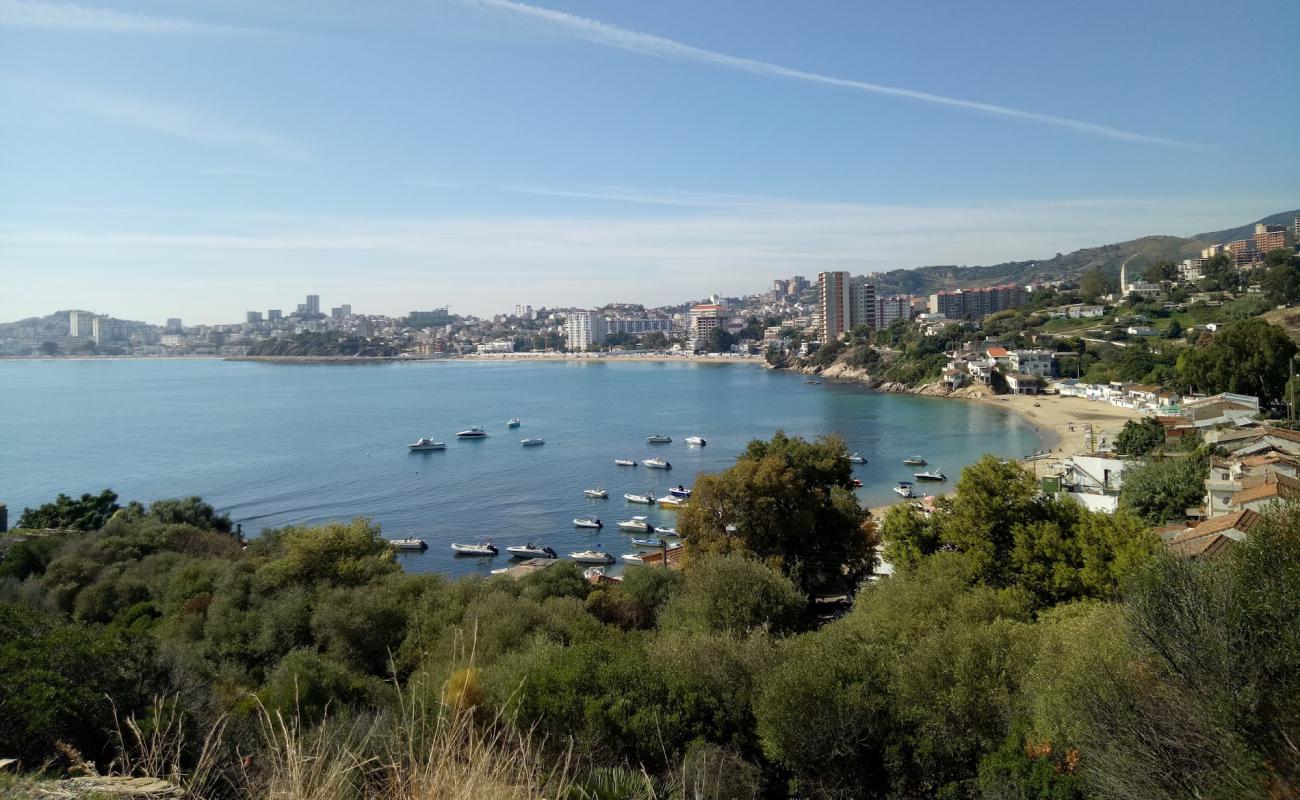 Plage La Caroube'in fotoğrafı açık bej kum yüzey ile