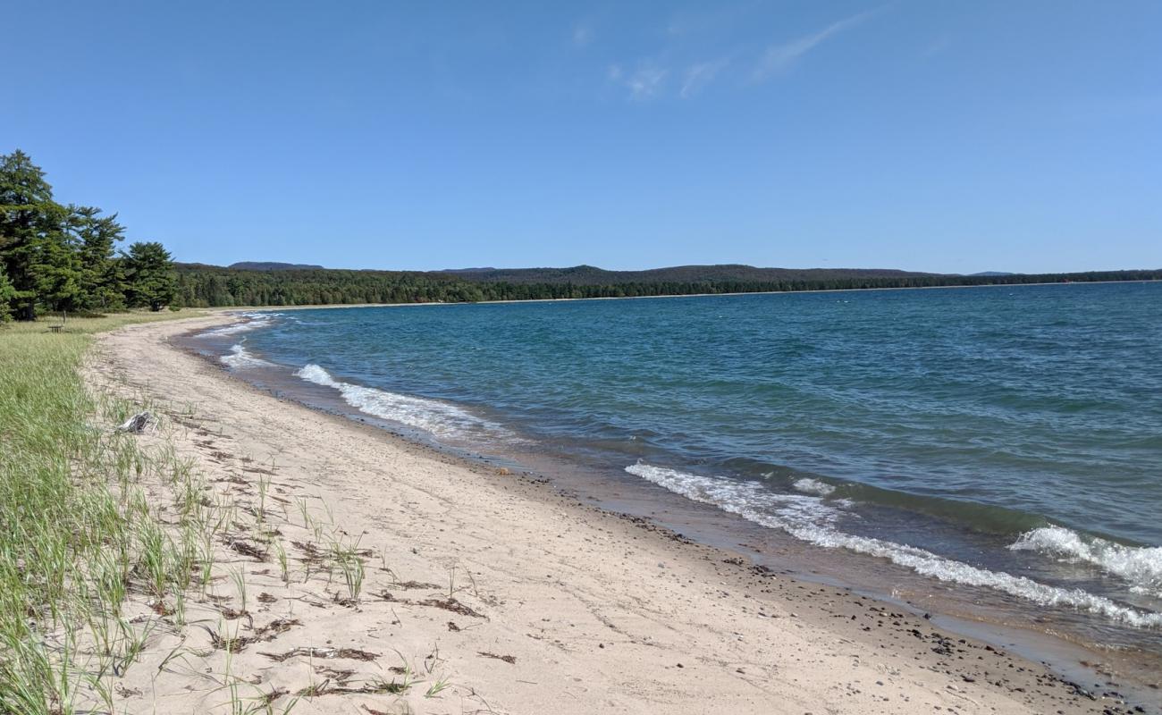 Pancake Bay'in fotoğrafı açık bej kum yüzey ile