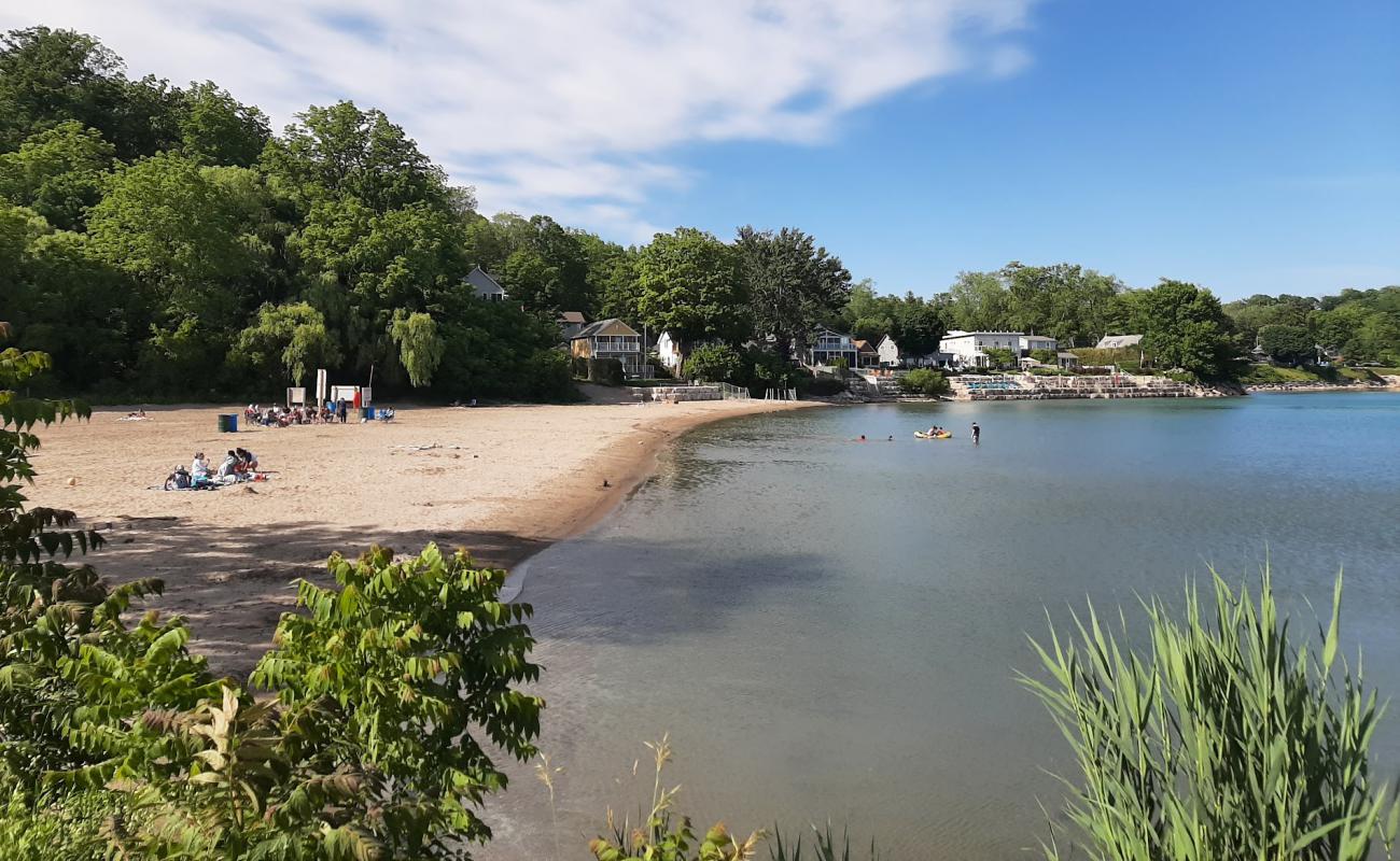 Port Stanley Little Beach'in fotoğrafı parlak kum yüzey ile