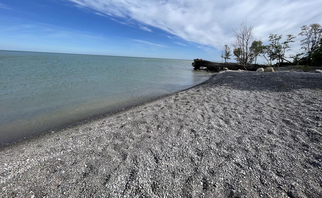 Port Glasgow Beach'in fotoğrafı gri çakıl taşı yüzey ile