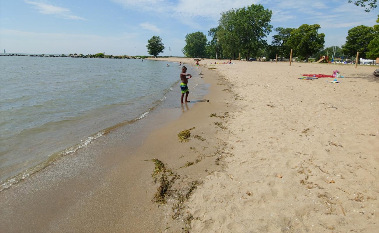 Cedar Beach Conservation Area'in fotoğrafı parlak kum yüzey ile