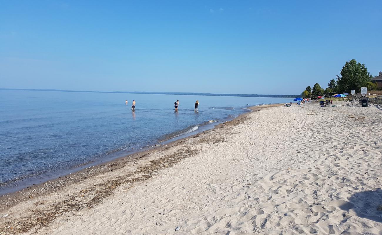 Bluewater Beach'in fotoğrafı parlak kum yüzey ile