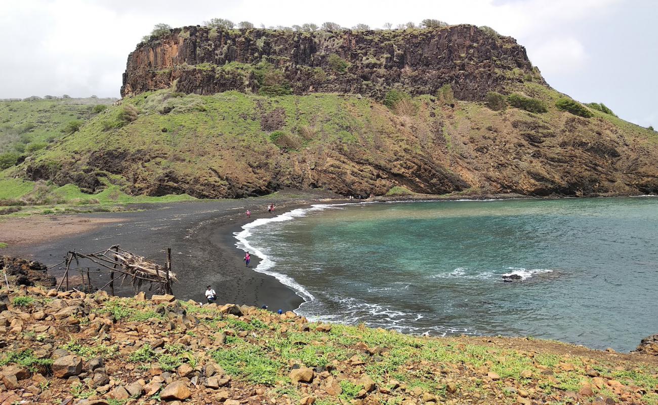 Praia de Mangue'in fotoğrafı taşlı kum yüzey ile
