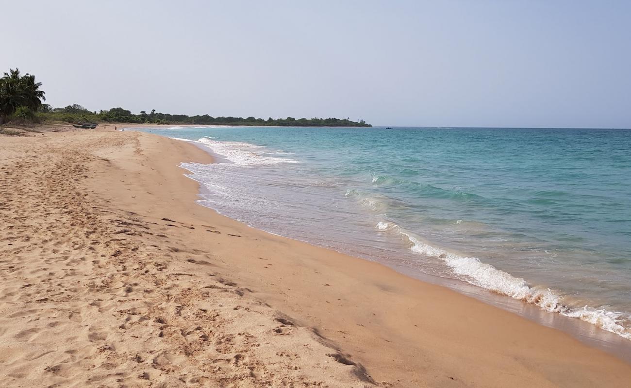 Theepan garden Beach'in fotoğrafı açık bej kum yüzey ile