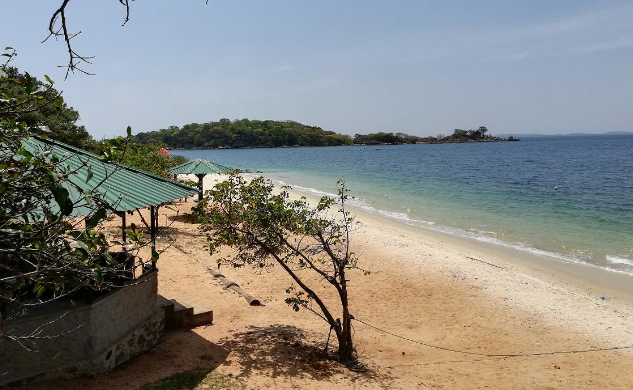 Elephant point beach'in fotoğrafı açık bej kum yüzey ile