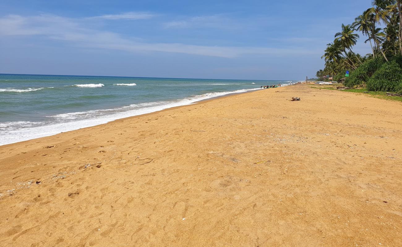 Wadduwa Beach'in fotoğrafı açık bej kum yüzey ile