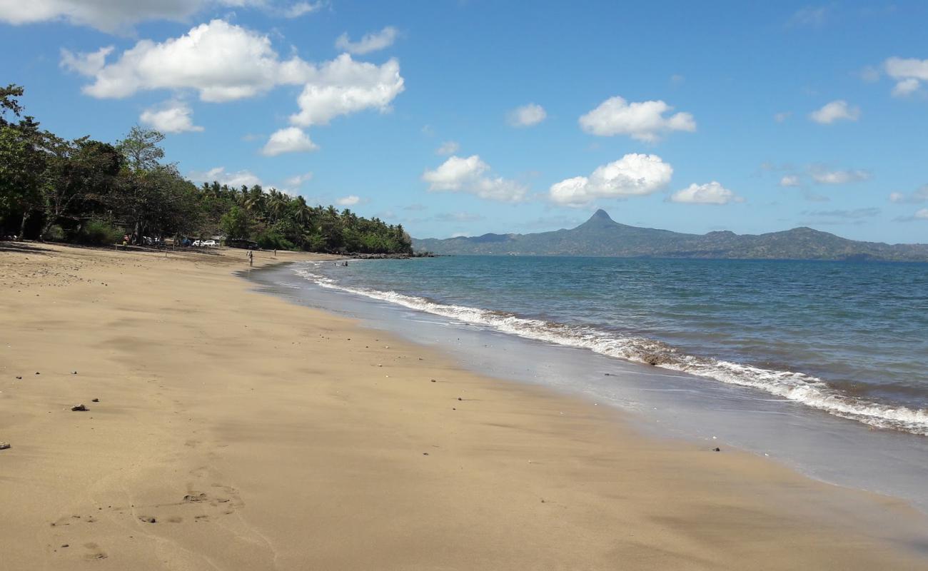 Tahiti Beach'in fotoğrafı açık bej kum yüzey ile