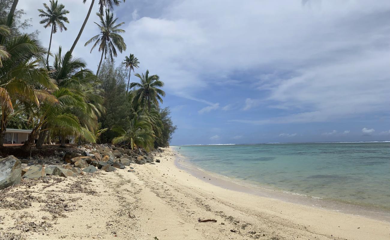 Aroa Beach'in fotoğrafı açık bej kum yüzey ile