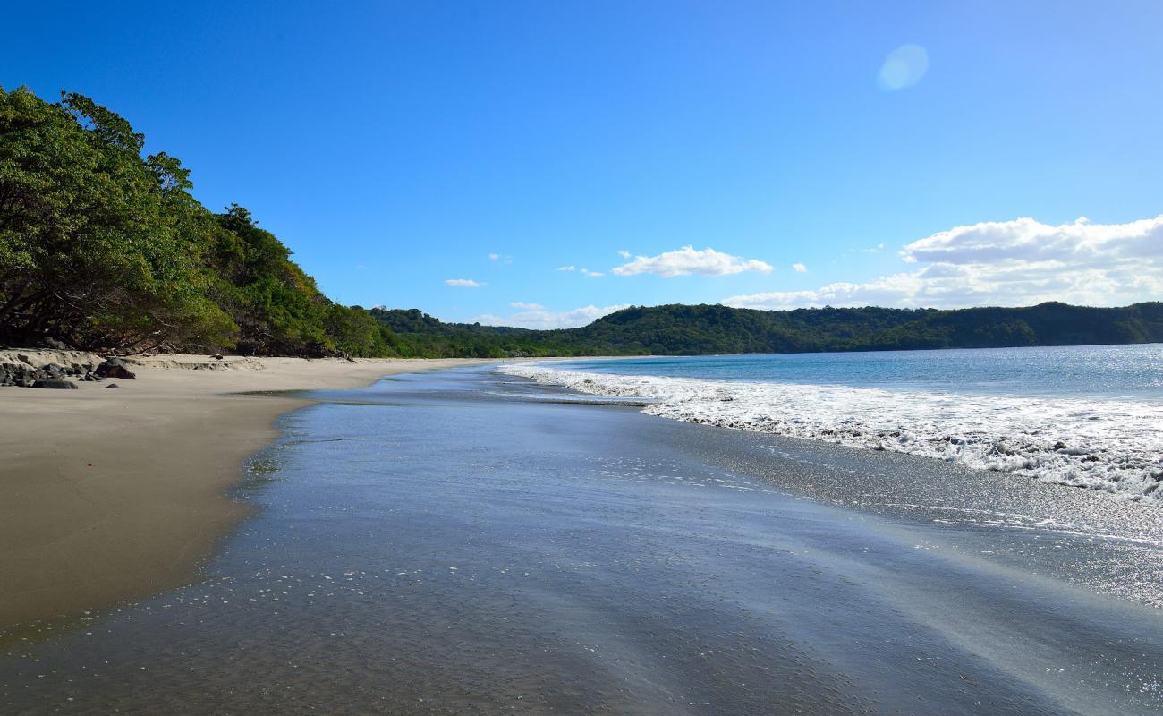 Cabuyal beach'in fotoğrafı i̇nce bej kum yüzey ile