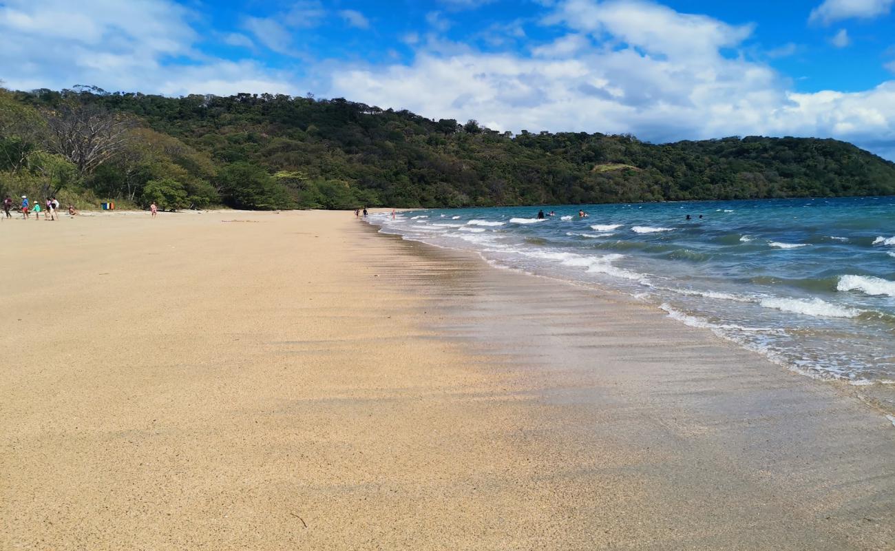 Nacascolo beach'in fotoğrafı açık bej kum yüzey ile