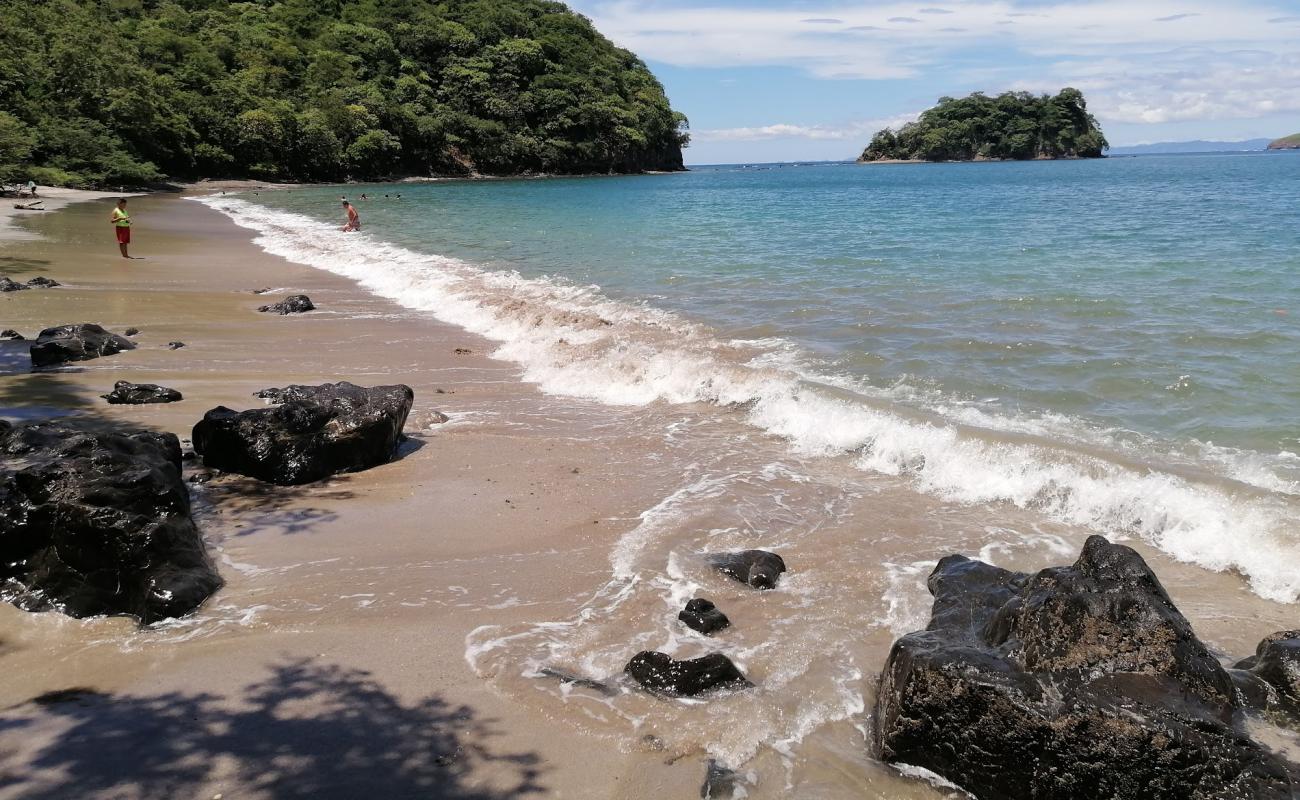 Tinoco Beach'in fotoğrafı açık bej kum yüzey ile