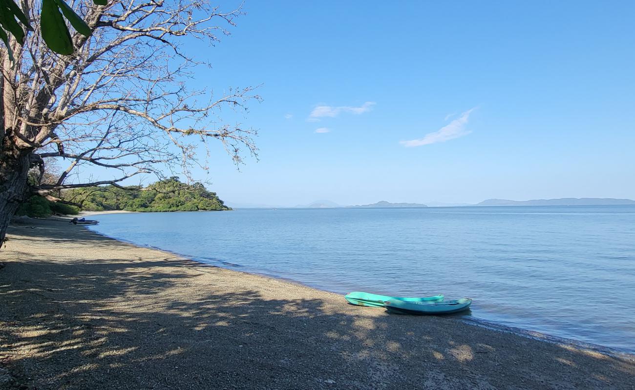 Isla Venado'in fotoğrafı hafif ince çakıl taş yüzey ile