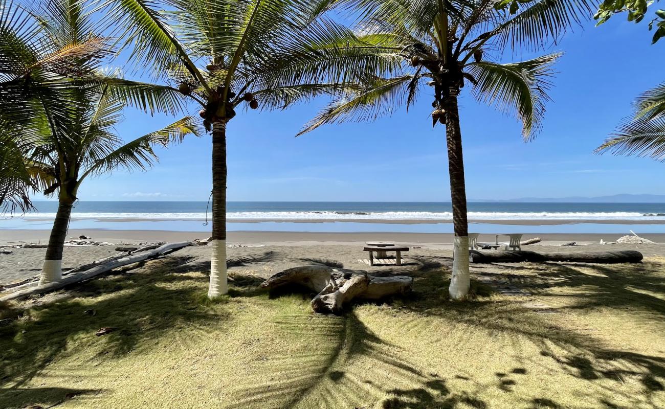 Playa Tivives'in fotoğrafı kahverengi kum yüzey ile