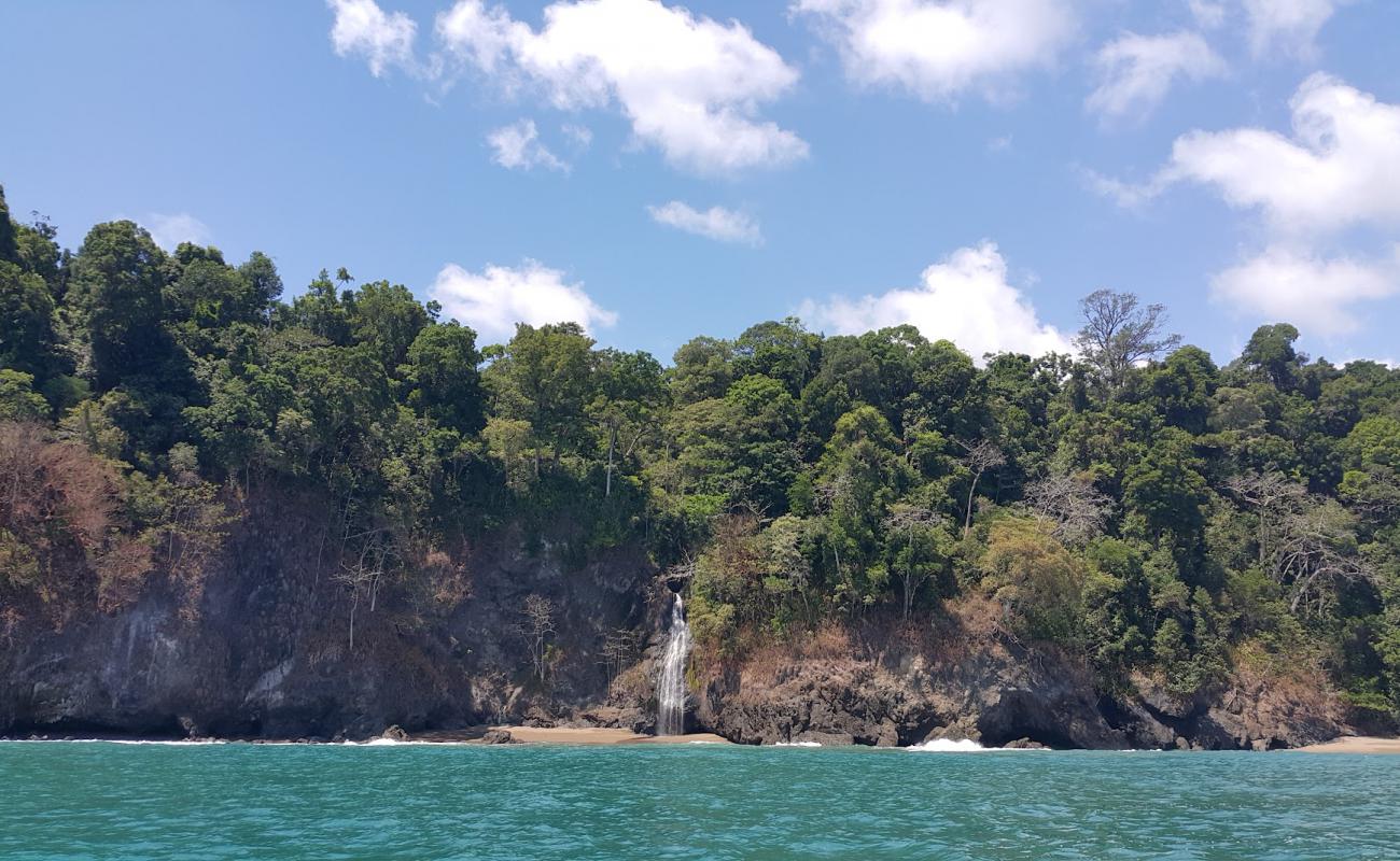 Playa Llorona'in fotoğrafı kahverengi kum yüzey ile