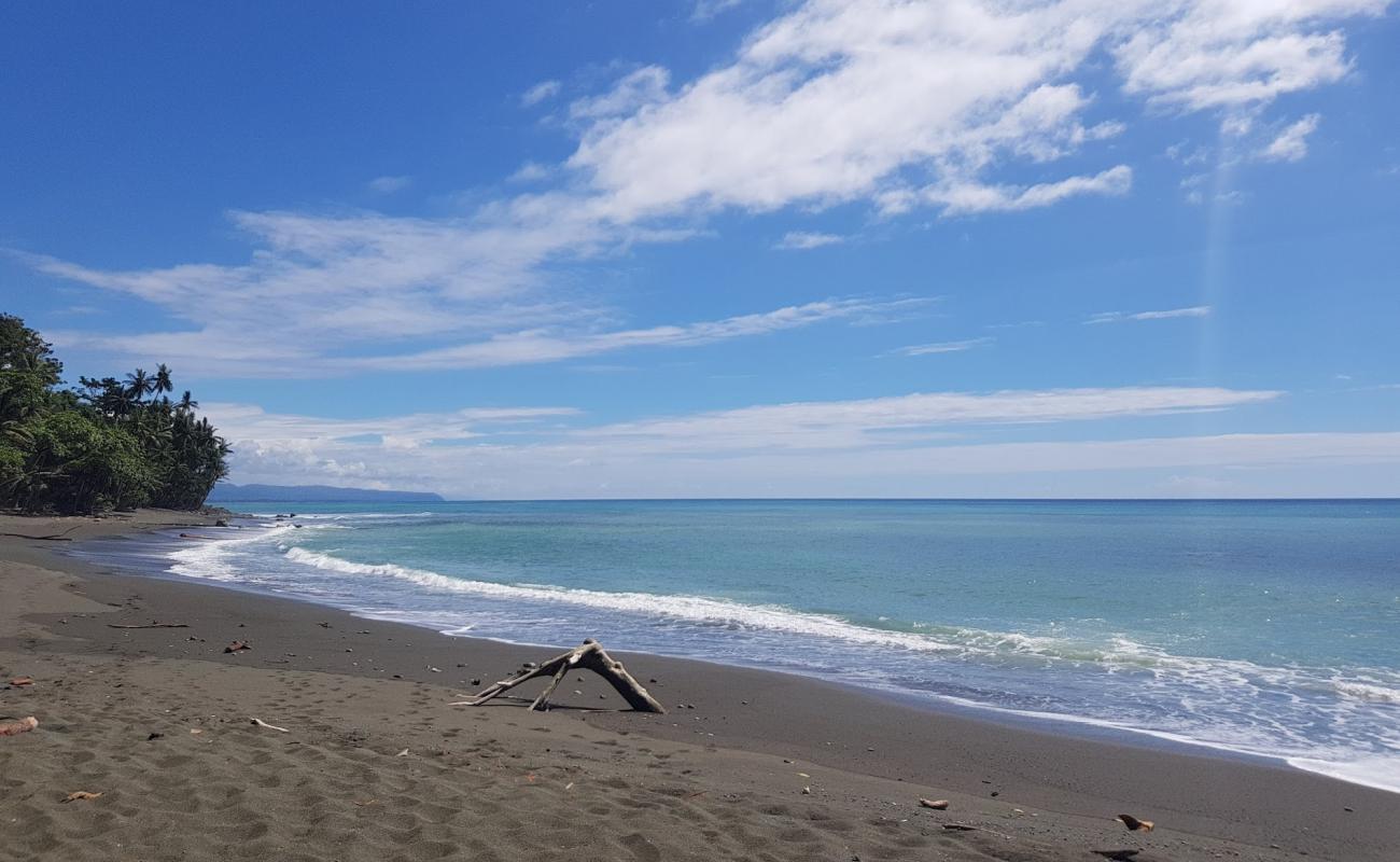 Playa Paraiso'in fotoğrafı kahverengi kum yüzey ile