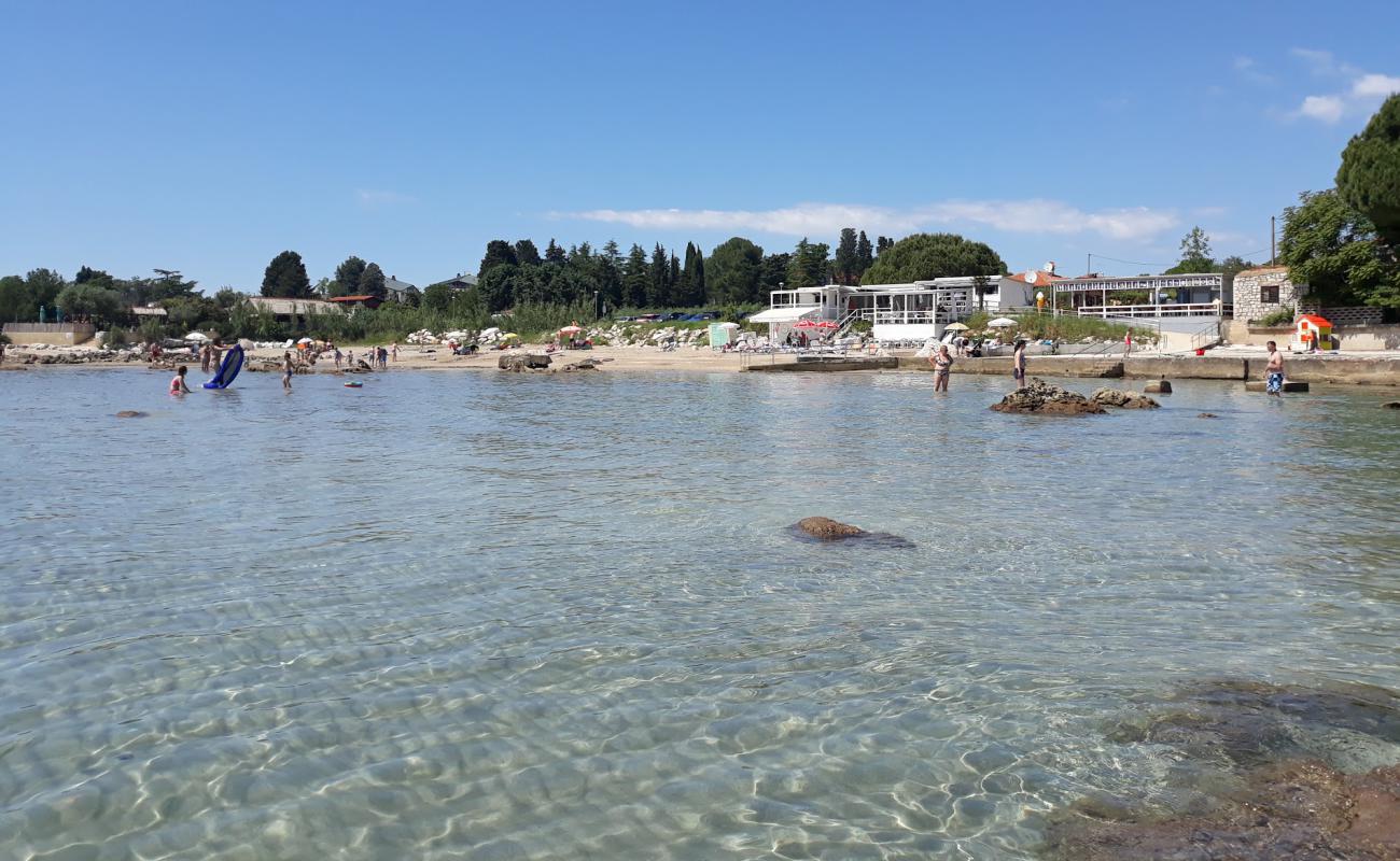 Zambratija beach'in fotoğrafı parlak kum yüzey ile