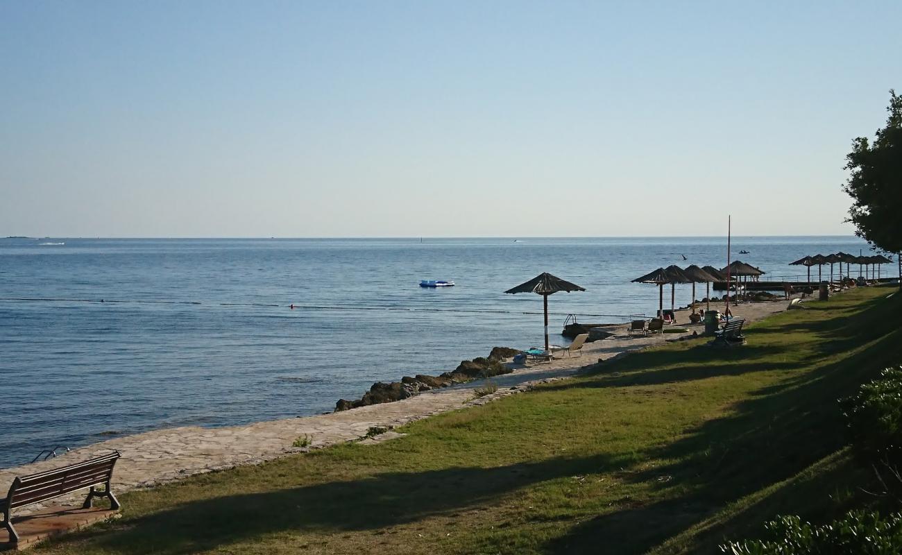 Gemo beach'in fotoğrafı beton kaplı yüzey yüzey ile