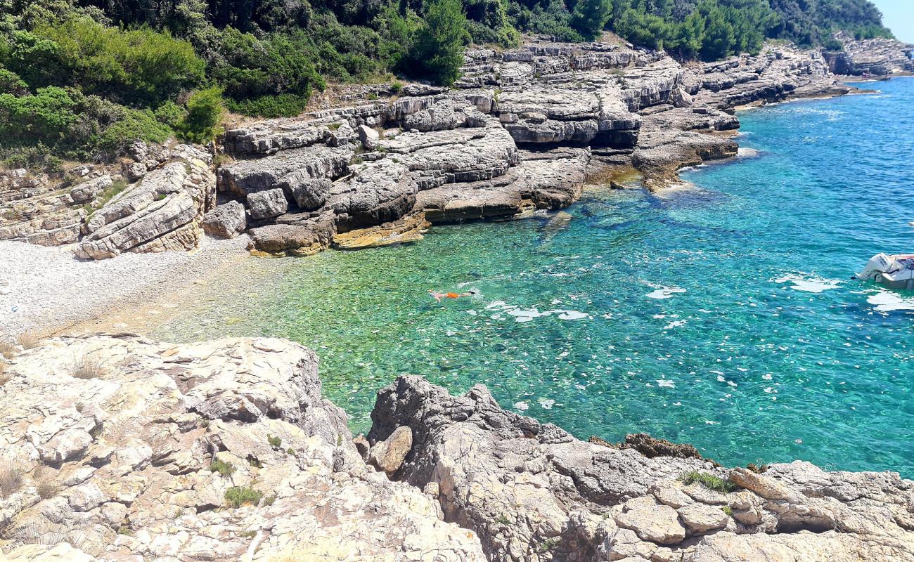 Jamica beach'in fotoğrafı beyaz çakıl taş yüzey ile