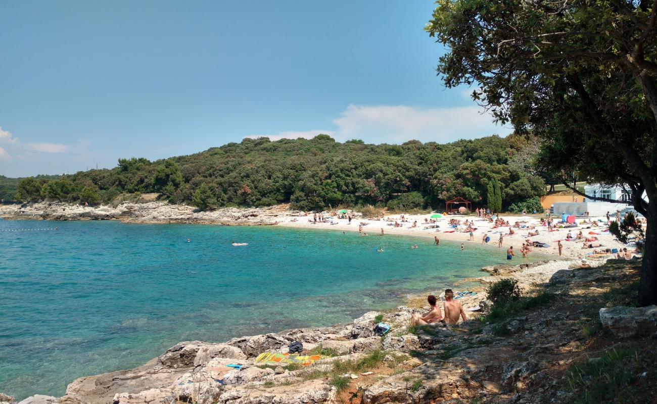 Ambrela beach'in fotoğrafı beyaz çakıl taş yüzey ile