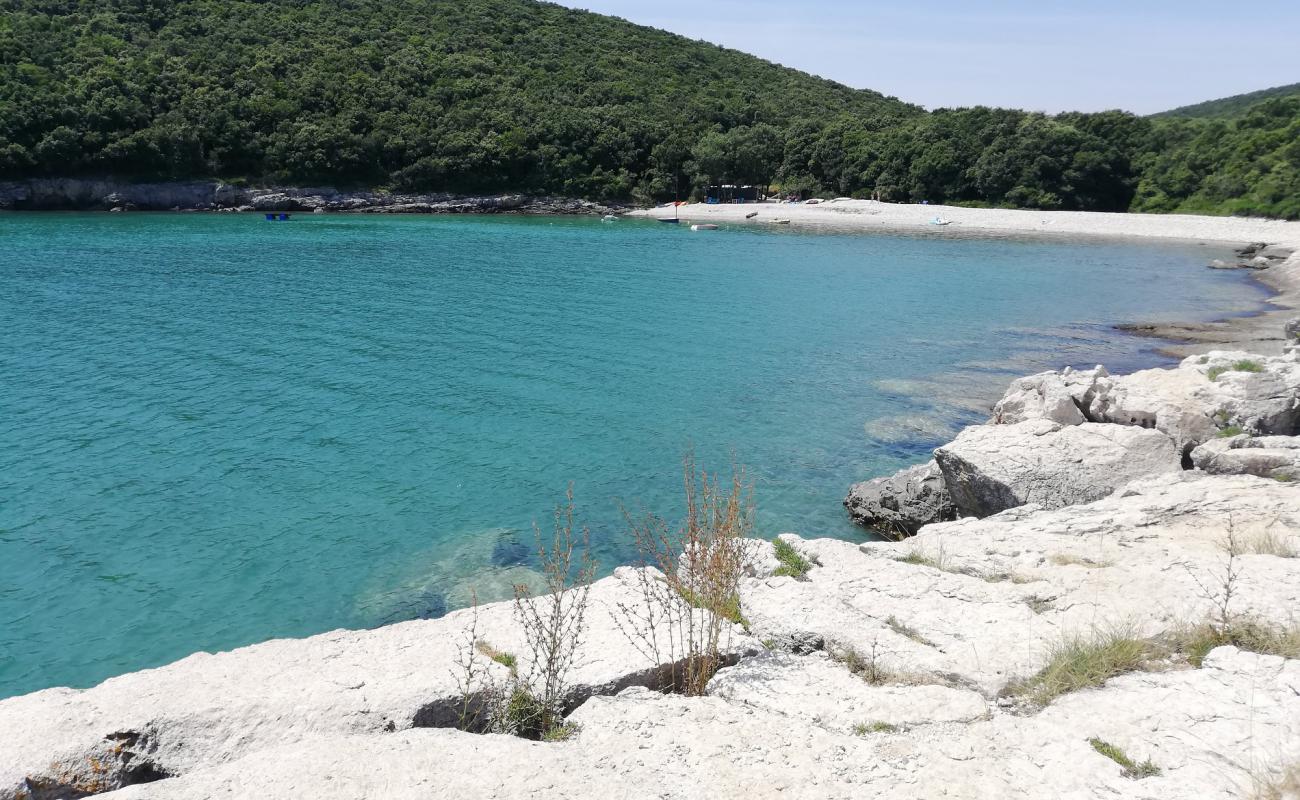 Vinjole beach'in fotoğrafı hafif çakıl yüzey ile