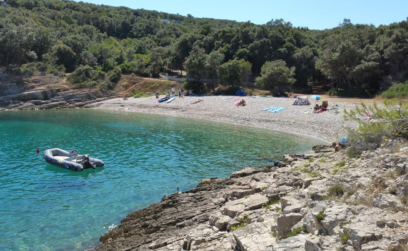Jalinica beach'in fotoğrafı kayalık arazi yüzey ile