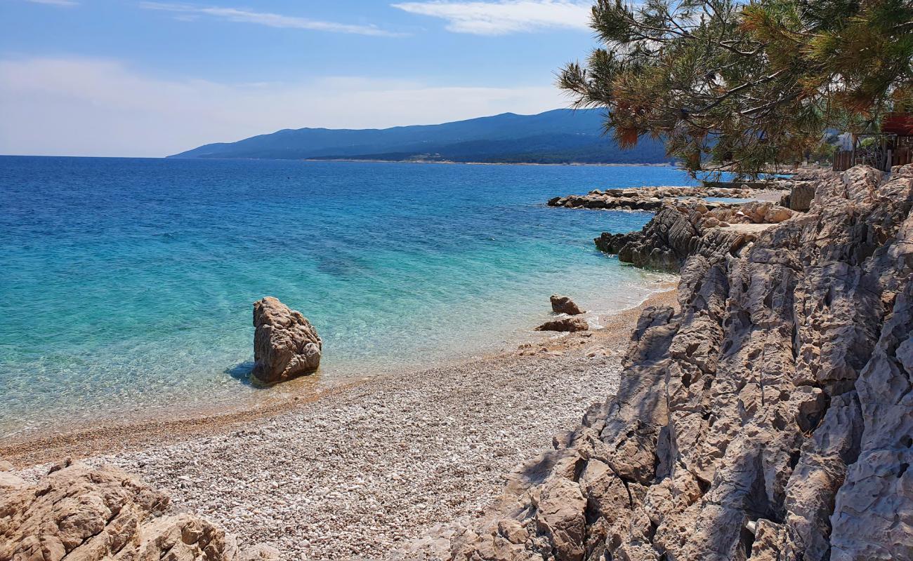 Girandella beach'in fotoğrafı beyaz çakıl taş yüzey ile