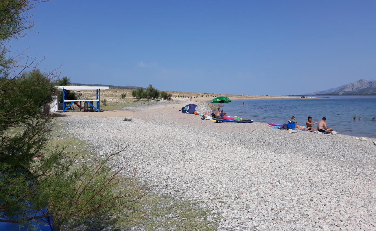 Pjescana Rovanjska'in fotoğrafı gri çakıl taşı yüzey ile