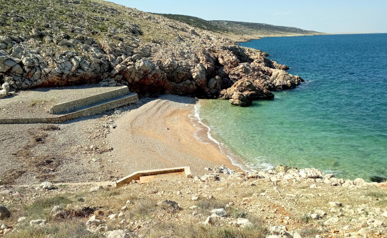 Bokulja beach'in fotoğrafı hafif ince çakıl taş yüzey ile