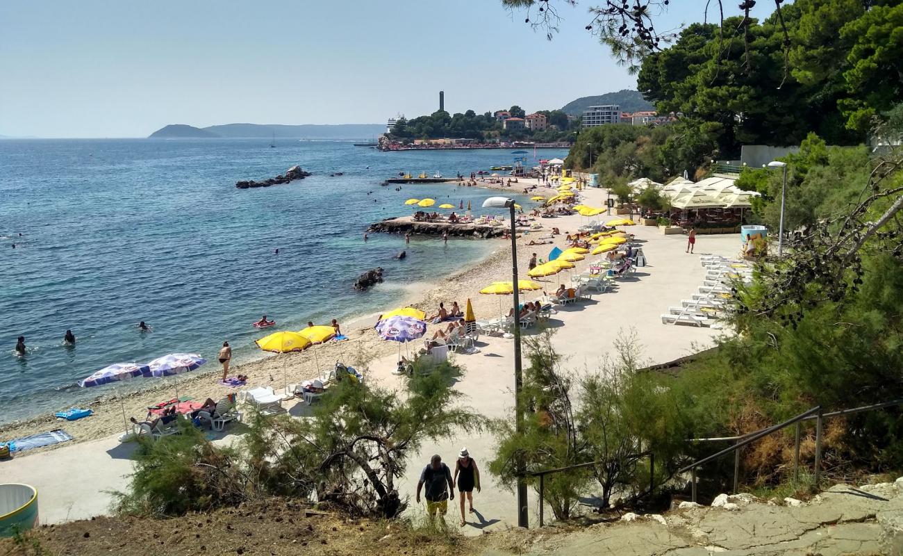 Kupaliste Ovcice'in fotoğrafı hafif ince çakıl taş yüzey ile