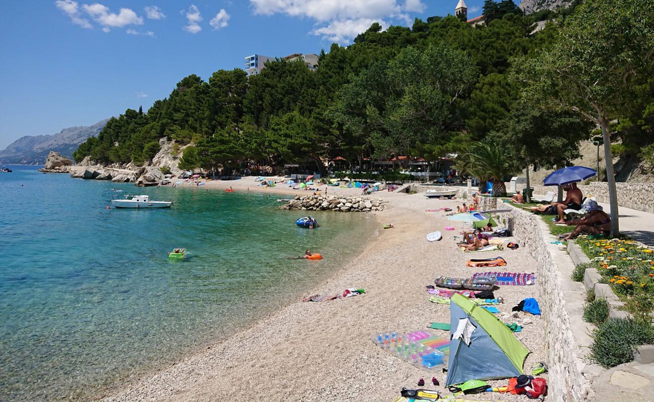 Plaza Podcrkavlje'in fotoğrafı hafif ince çakıl taş yüzey ile