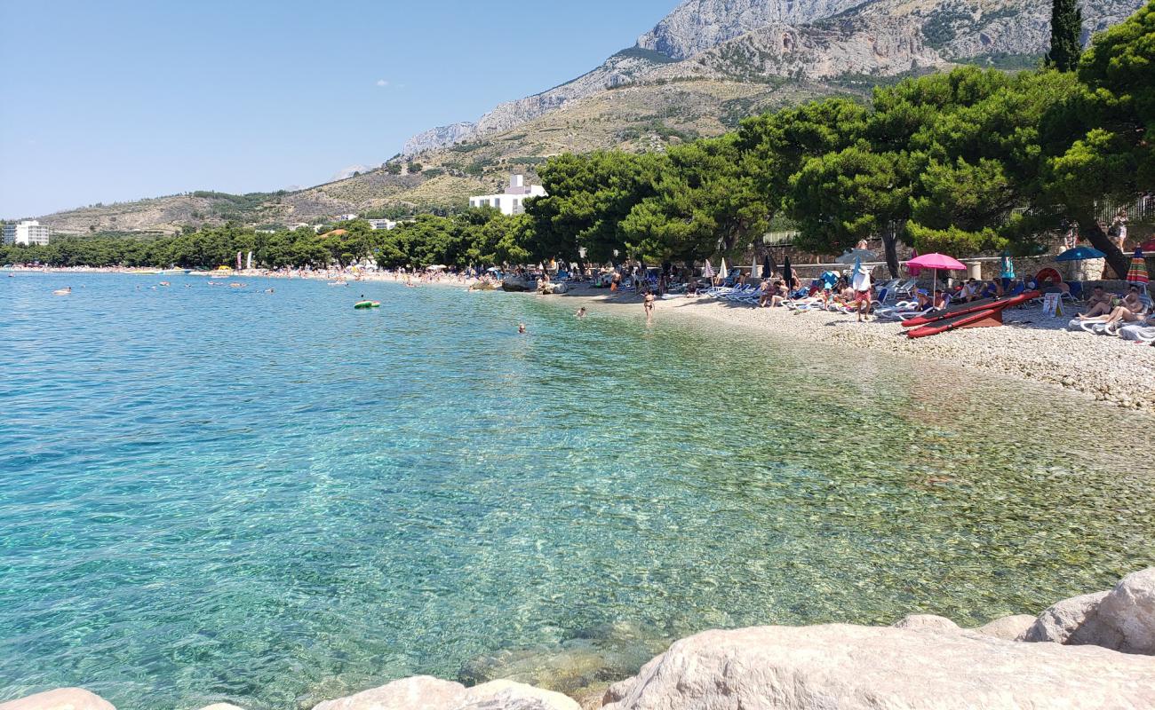 Plaza Jadran'in fotoğrafı küçük bej çakıl yüzey ile