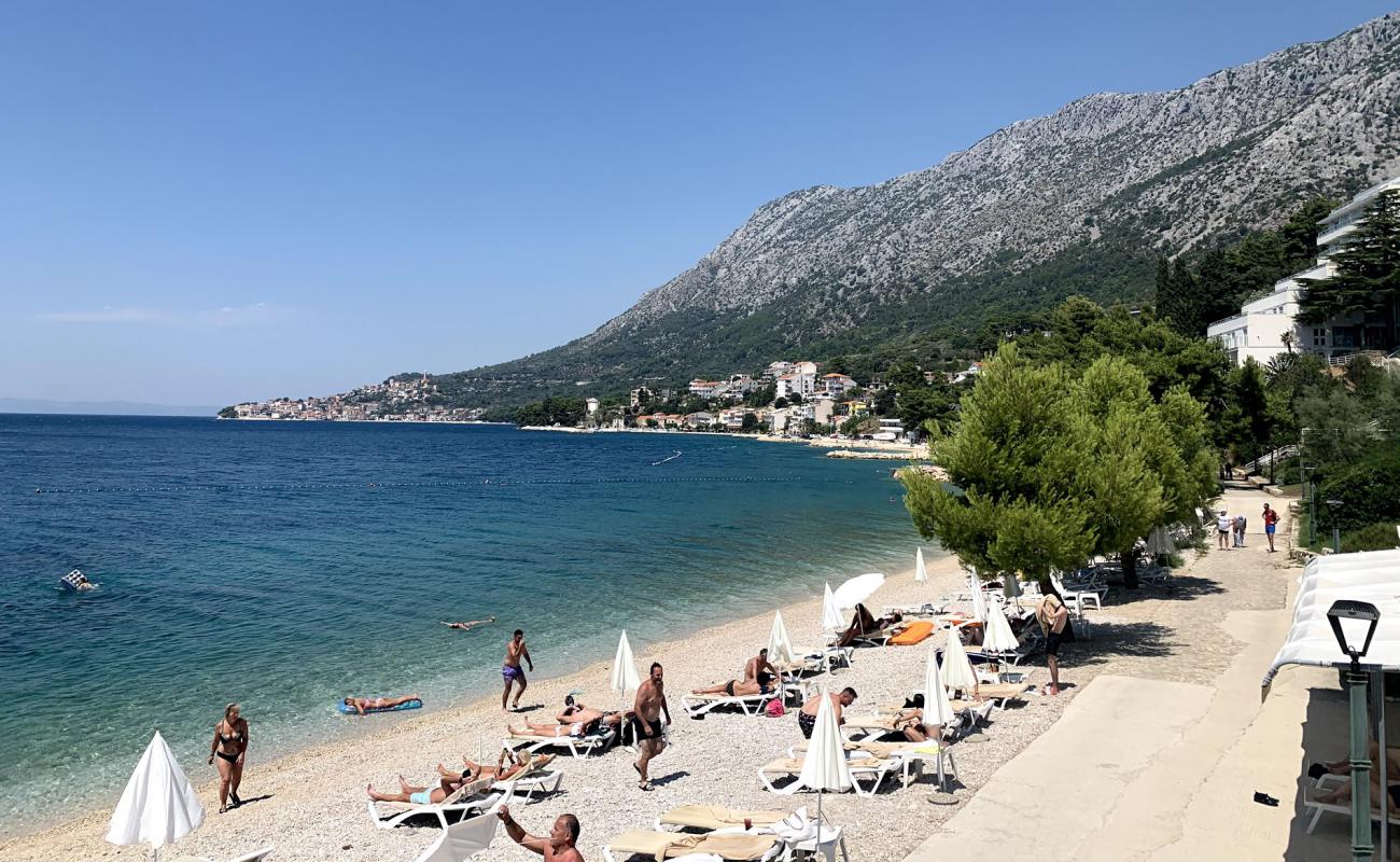 Porat beach II'in fotoğrafı hafif çakıl yüzey ile